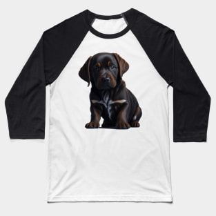 Chocolate Brown Labrador Baseball T-Shirt